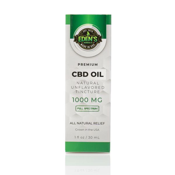 Edens Herbals Full Spectrum CBD Oil Tincture 1000 mg 30 ml олія КБД