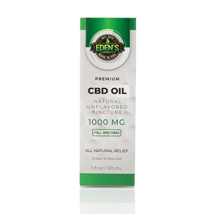 Edens Herbals Full Spectrum CBD Oil Tincture 1000 mg 30 ml олія КБД