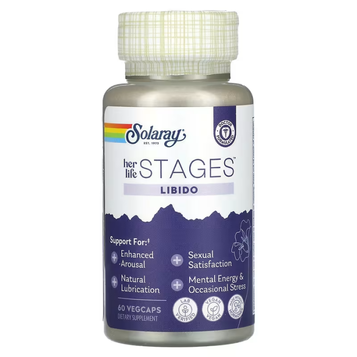 Solaray Her Life Stages Libido 60 vcaps, вітаміни для жіночого лібідо