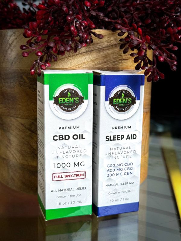 Edens Herbals Full Spectrum CBD Oil Tincture 1000 mg 30 ml олія КБД