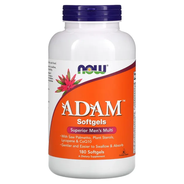 NOW Foods Adam Men's Multi - 180 Softgels мультивітаміни для чоловіків