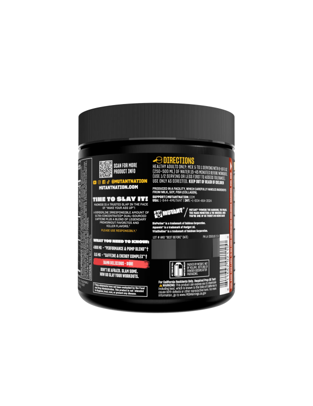 Mutant Madness Ultra-Concentrated Pre-Workout 270 g, ультраконцентрований передтренувальний комплекс