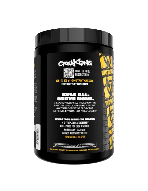 Mutant CreaKong Advanced Creatine Blend 300 g, креатиновий бленд для росту м’язів