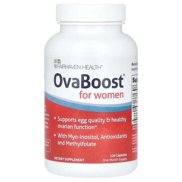 Fairhaven Health OvaBoost For Women 120 caps, вітаміни для жіночої фертильності