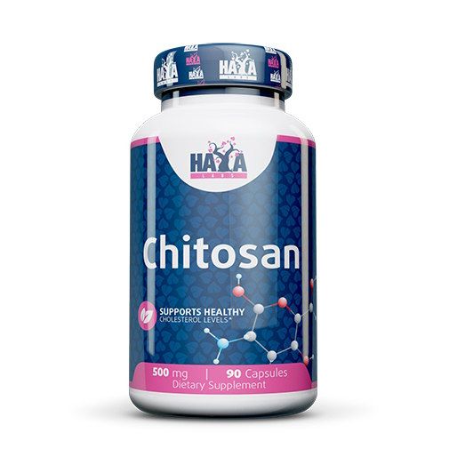 Haya Labs Chitosan 500 мг - 90 капс, хітозан для схуднення