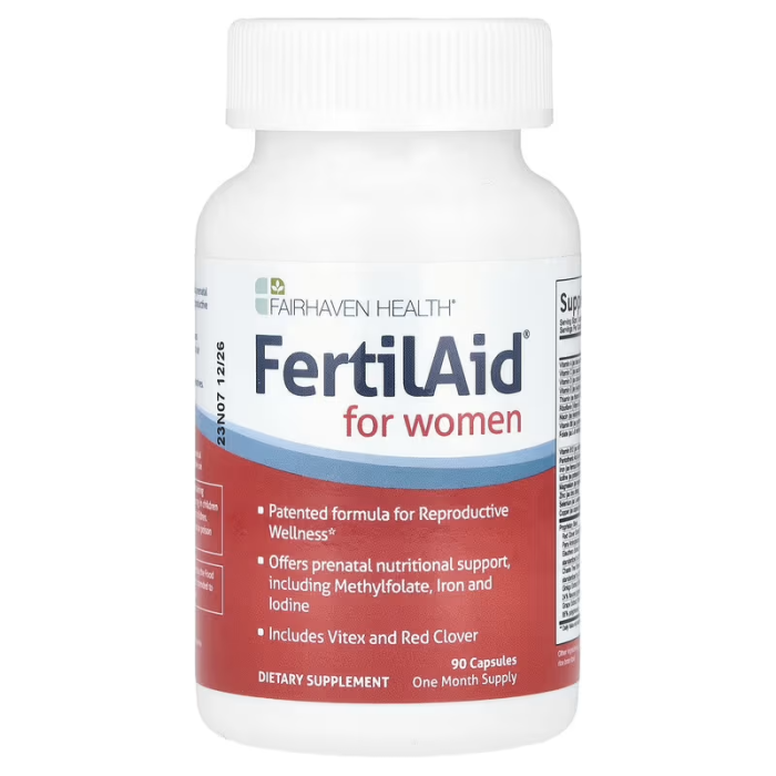 Fairhaven Health FertilAid For Women 90 caps, вітаміни для жіночої фертильності