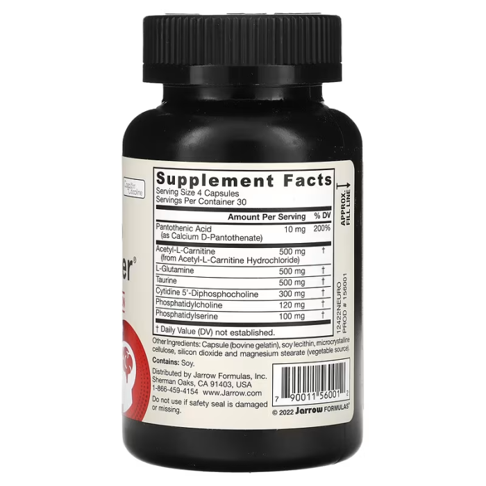 Jarrow Formulas Neuro Optimizer 120 caps, вітаміни для покращення роботи мозку