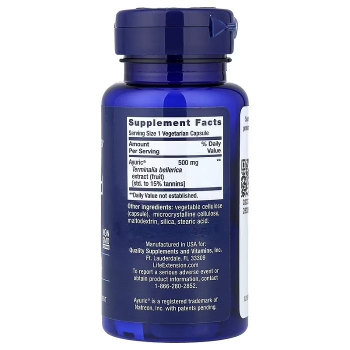 Life Extension Uric Acid Control 60 vcaps, контроль рівня сечової кислоти