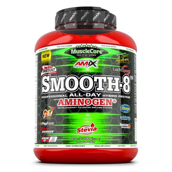 AMIX MuscleCore® Smooth-8 Protein 2300 гр., комплексний протеїн