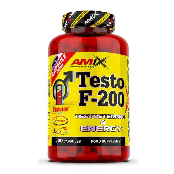 Amix Testo F200 200 capsules, натуральний стимулятор тестостерону