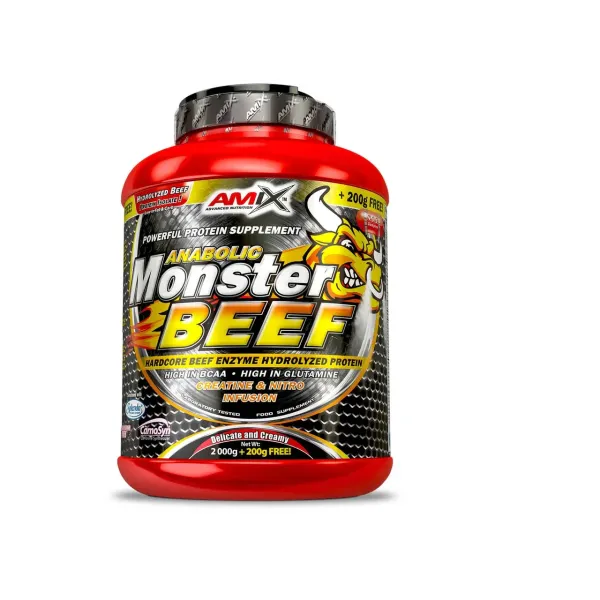 Amix Anabolic Monster Beef Protein 2200 г, протеїн для росту та підтримки м'язів