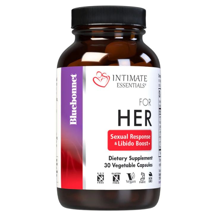 Bluebonnet Nutrition Intimate Essentials For Her Sexual Response And Libido Boost 60 caps
