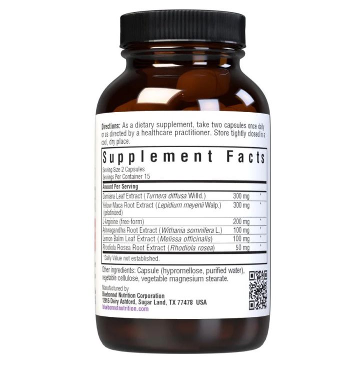 Bluebonnet Nutrition Intimate Essentials For Her Sexual Response And Libido Boost 60 caps