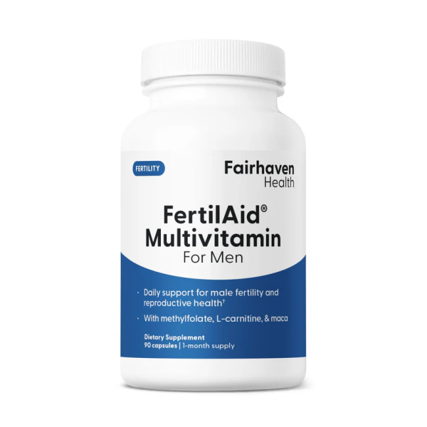 Fairhaven Health FertilAid Multivitamin For Men 90 caps, вітаміни для фертильності для чоловіків