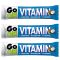 Go On Vitamin Bar блок 24 шт. х 50 г - кокосові батончики з магнієм, L-карнітином та вітамінами