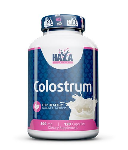 Haya Labs Colostrum 500 mg 120 капс., добавка молозиво