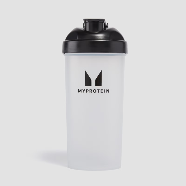 Шейкер Myprotein Plastic Shaker 600 мл (прозорий) з кулькою