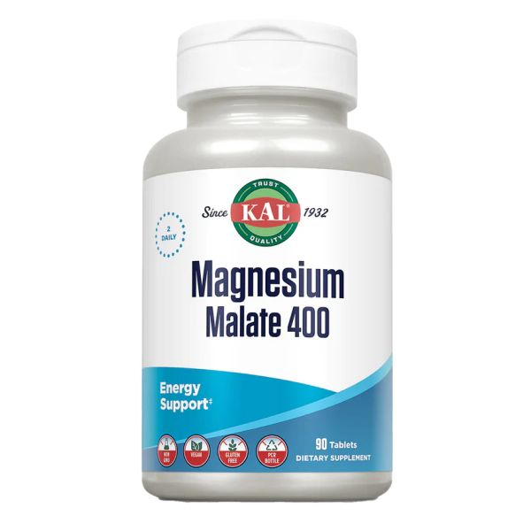 KAL Magnesium Malate 400 mg - 90 tabs магний малат