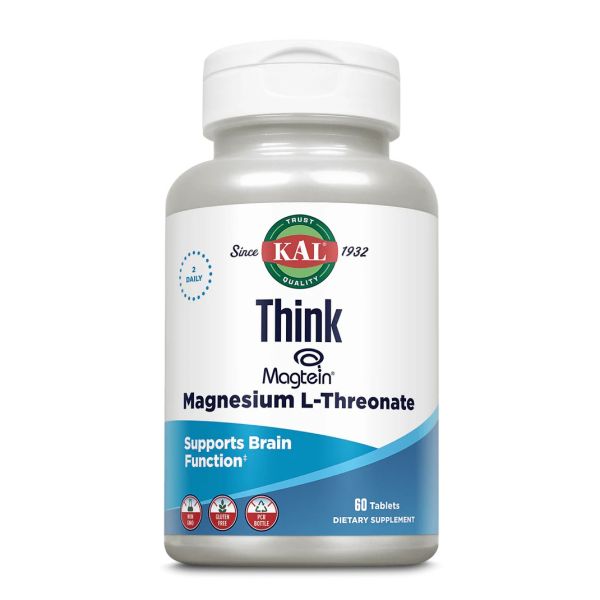 KAL Think Magnesium L-Threonate 60 Tablets