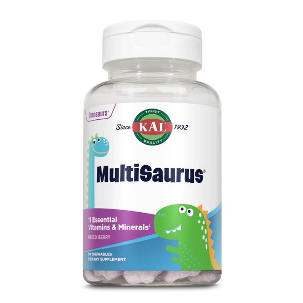 KAL MultiSaurus 60 Chewables Mixed Berry