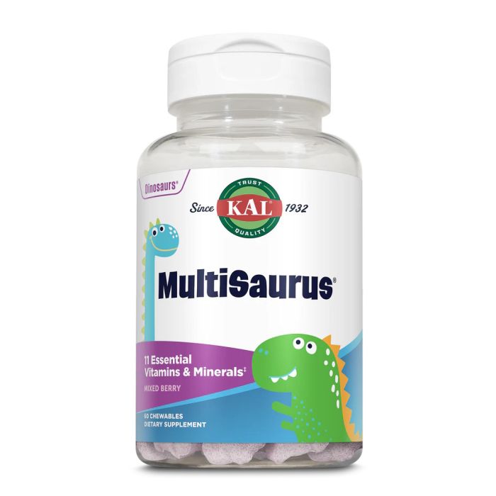 KAL MultiSaurus 60 Chewables Mixed Berry