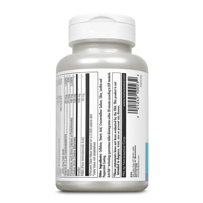 KAL Stress B Complex 100 Tablets