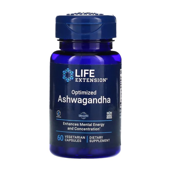 Life Extension Optimized Ashwagandha 60 vcaps ашваганда