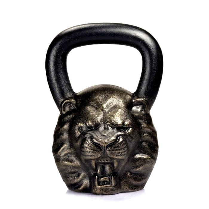Гиря дизайнерська Lion бронзова