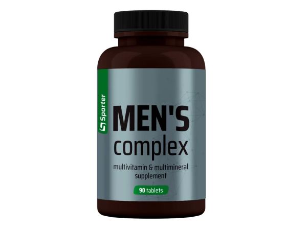 Sporter Men’s Complex – мультивітамінний та мультимінеральний комплекс для чоловіків