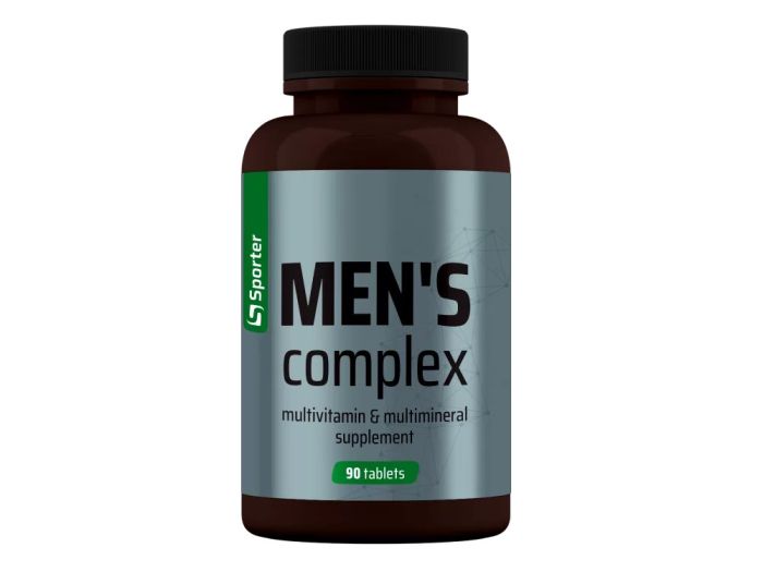 Sporter Men’s Complex – мультивітамінний та мультимінеральний комплекс для чоловіків