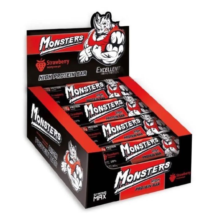 Monsters Strong Max 20 шт. х 80 гр.