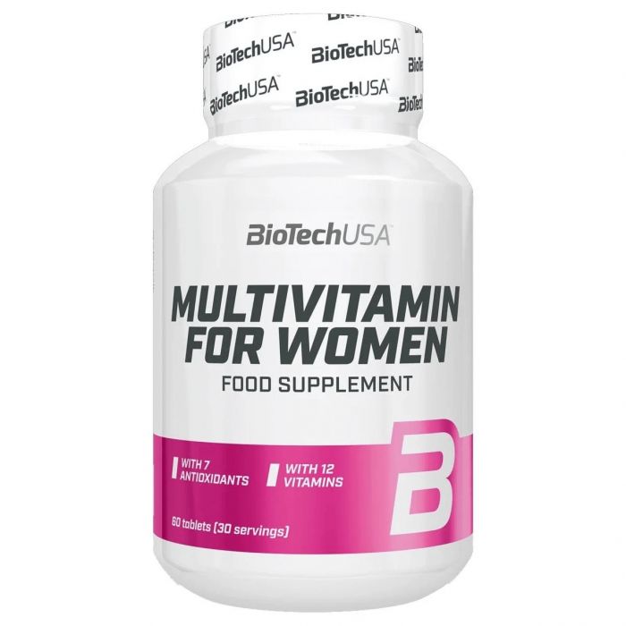 Biotech USA Multivitamin for Women 60 таб., жіночі спортивні мультивітаміни