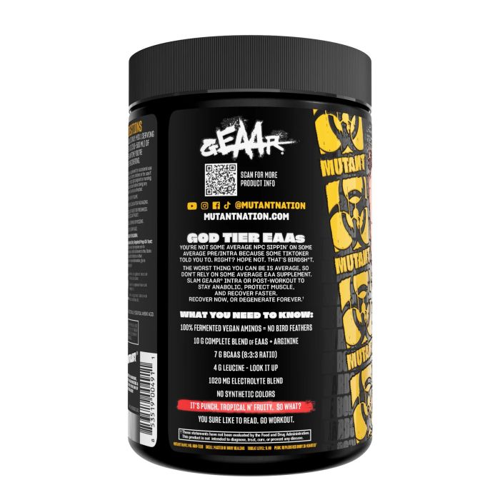 Mutant GEAAR 420 gr, амінокислотний комплекс з електролітами