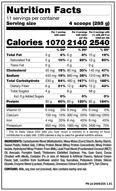 Mutant Mass Extreme 2500 2720 гр.