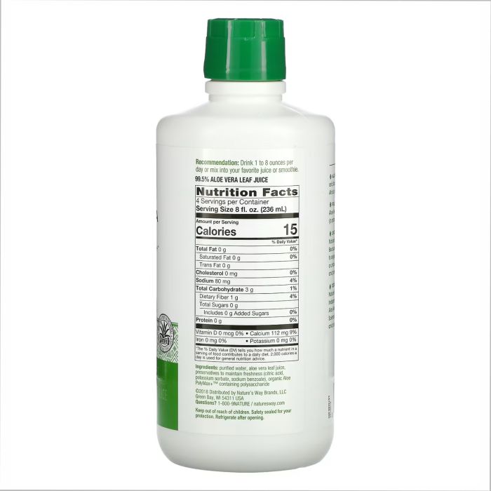 Nature's Way Aloe Vera Leaf Juice 1000 ml сік алоє вера
