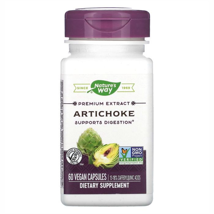 Nature's Way Artichoke Supports Digestion 60 vcaps екстракт артишоку