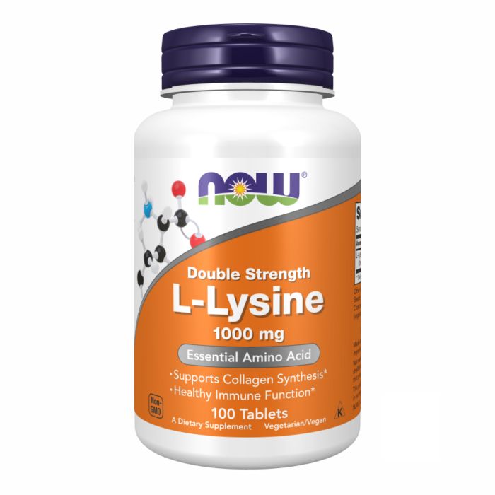 NOW Foods L-Lysine 1000 mg 100 tabs лізин