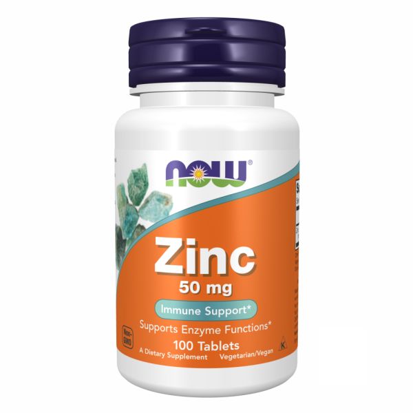 NOW Foods Zinc Gluconate 50 mg 100 tabs цинк глюконат