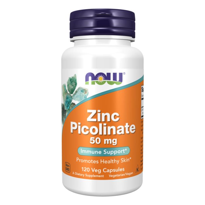 NOW Foods Zinc Picolinate 50 mg 120 vcaps цинк піколінат