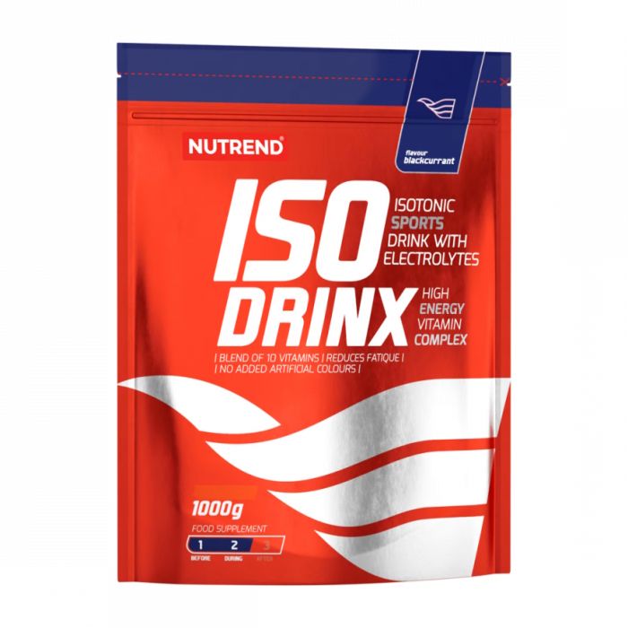 Nutrend IsoDrinx 1000 гр., ізотонік з електролітами для витривалості