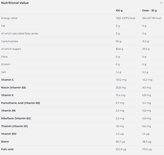 Nutrend IsoDrinx 1000 гр., ізотонік з електролітами для витривалості