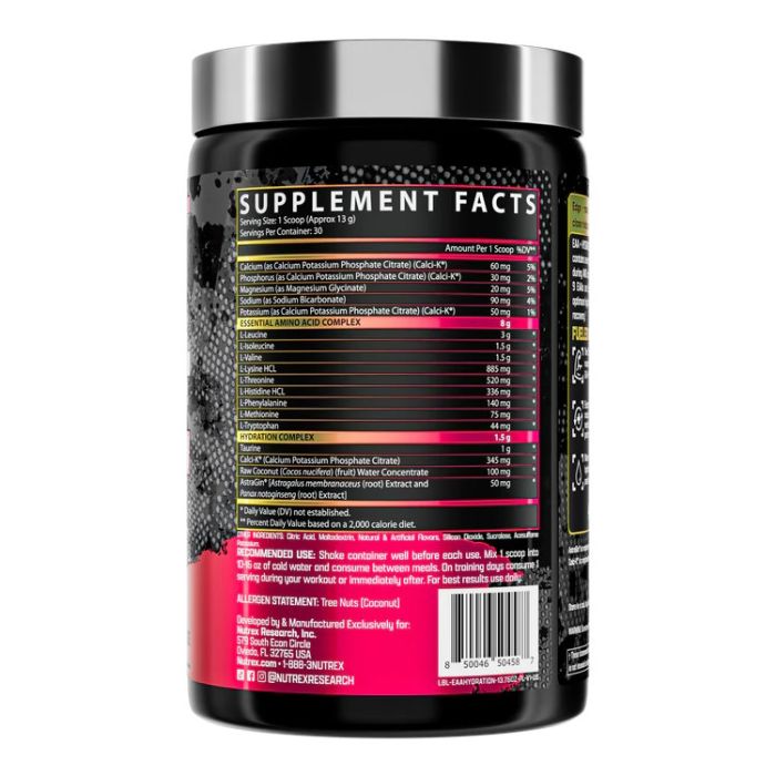 Nutrex EAA+ Hydration 390 гр. 30 порцій незаміних амінокислот