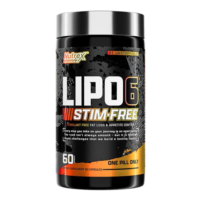Nutrex Lipo-6 Stim-Free 60 caps жироспалювач без стимуляторів ЦНС