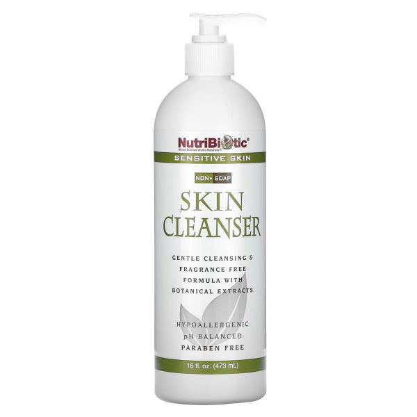 Nutribiotic Skin Cleanser Sensitive Skin 473 ml умивалка для обличчя без мила, для чутливої ​​шкіри