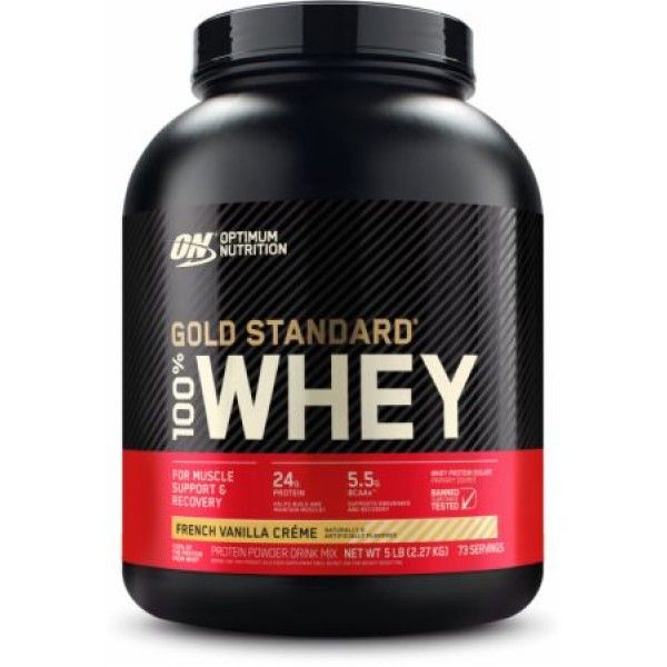 Optimum Nutrition 100% Whey Gold Standard 2270 гр. протеїн з США