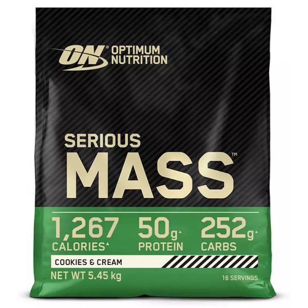 Optimum Nutrition Serious Mass 5450 гр. (UK) високовуглеводний гейнер