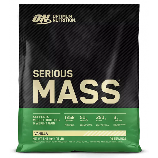 Optimum Nutrition Serious Mass 5450 гр. (UK) високовуглеводний гейнер