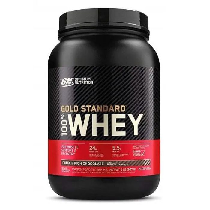 Optimum Nutrition 100% Whey Gold Standard 908 гр. (UK) сироватковий протеїн