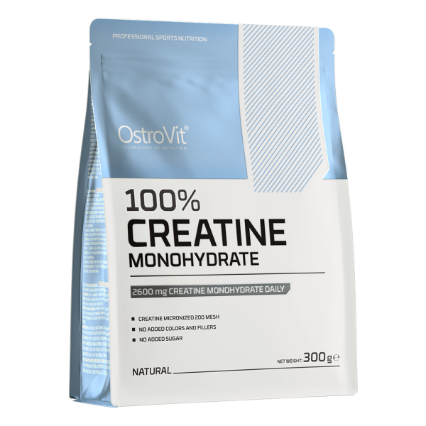 Ostrovit 100% Creatine Monohydrate 300 гр., креатин моногідрат без смаку