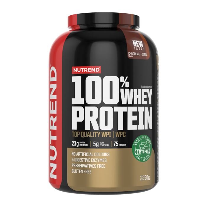 Nutrend 100% Whey Protein 2250 gr, сироватковий протеїн
